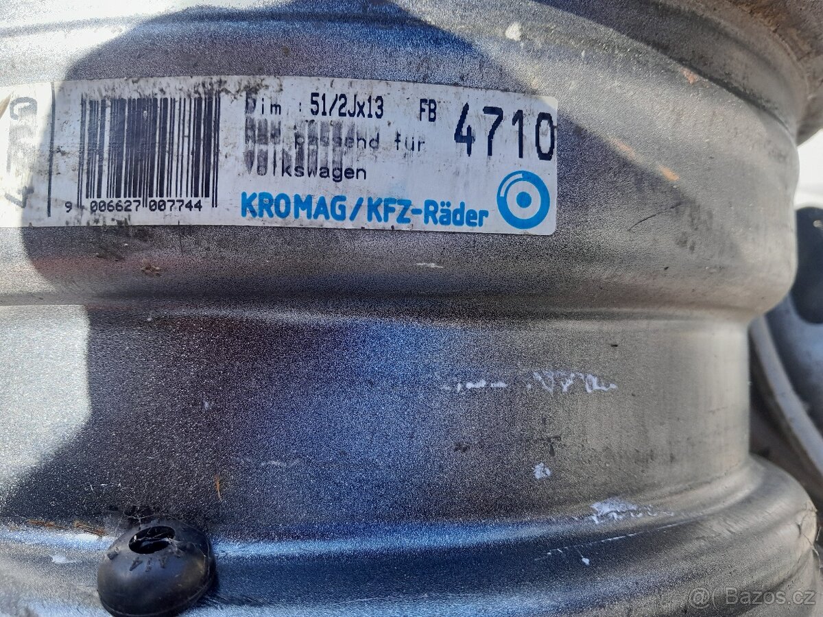 Disky VW,Škoda 13" 4x100 - 3