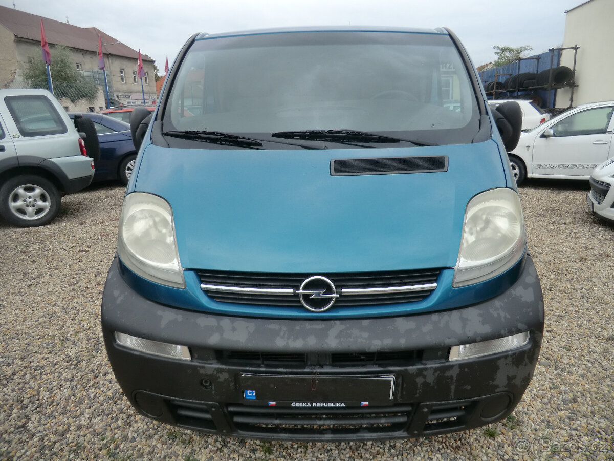 Opel Vivaro, 2.5CDTi 6 MÍST TAŽNÉ ZAŘÍZENÍ - 3