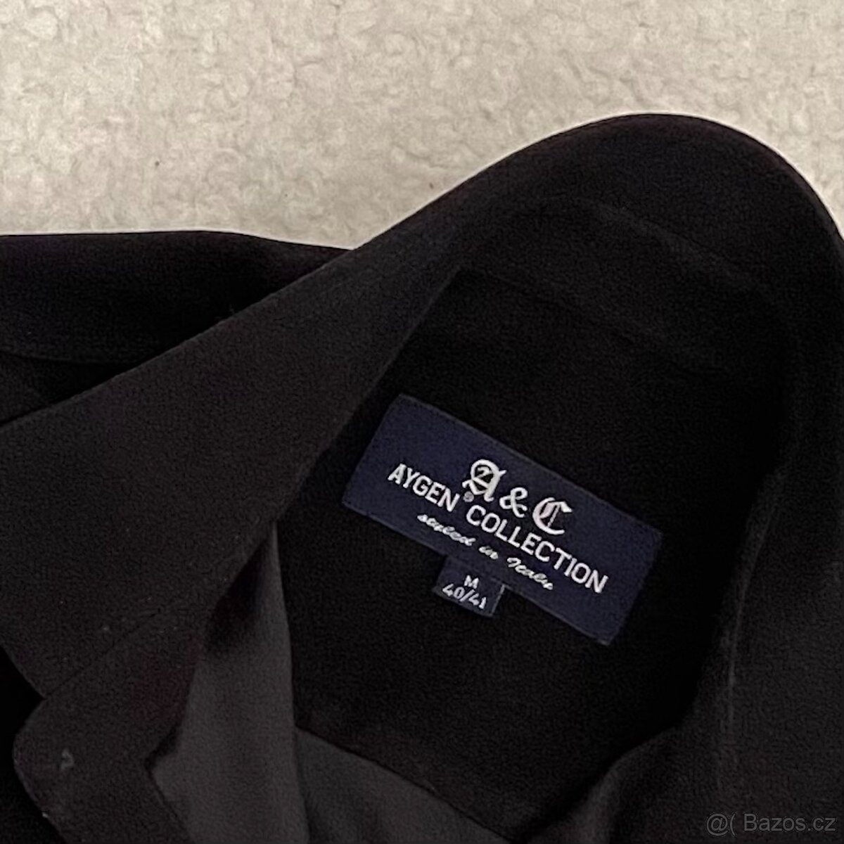 Pánská košile černá vel. М, 40/41 - 3