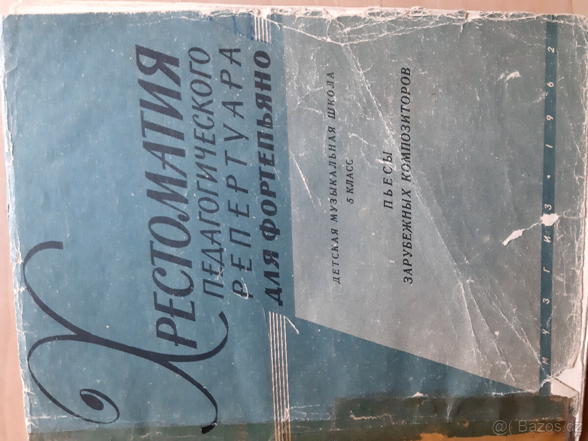 Noty pro klavír - různé, starší vydání - 3