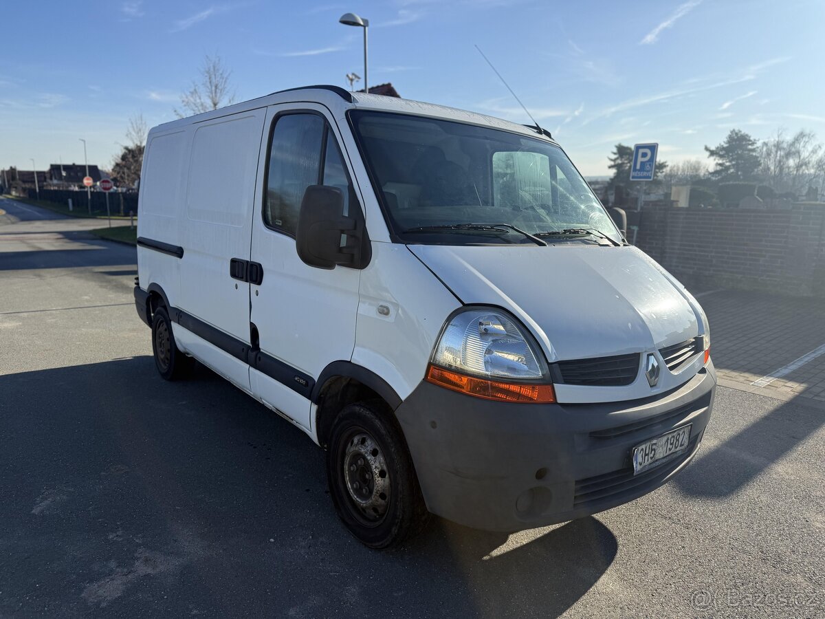 Renault Master 2.5dci 74kW +Původ ČR+2majitelé - 3