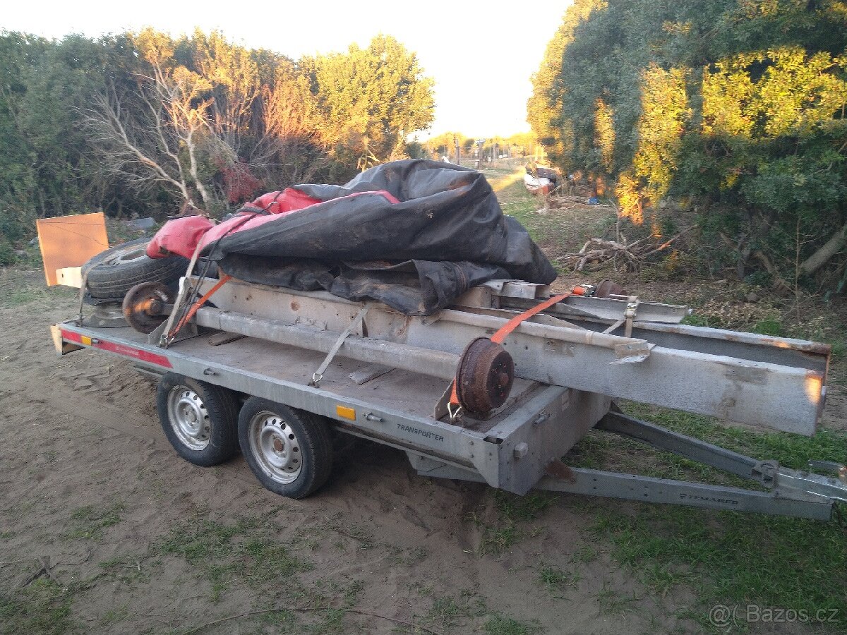 Vozík Böckmann, 3,5t, 5x2,4m ložná plocha - 3