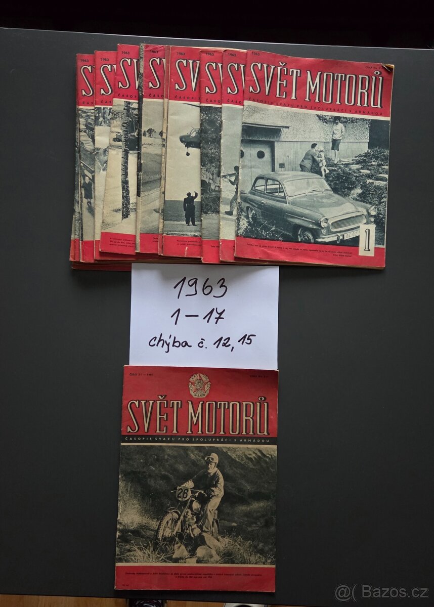 SVĔT MOTORŮ ročník- 1962,1963 - 3