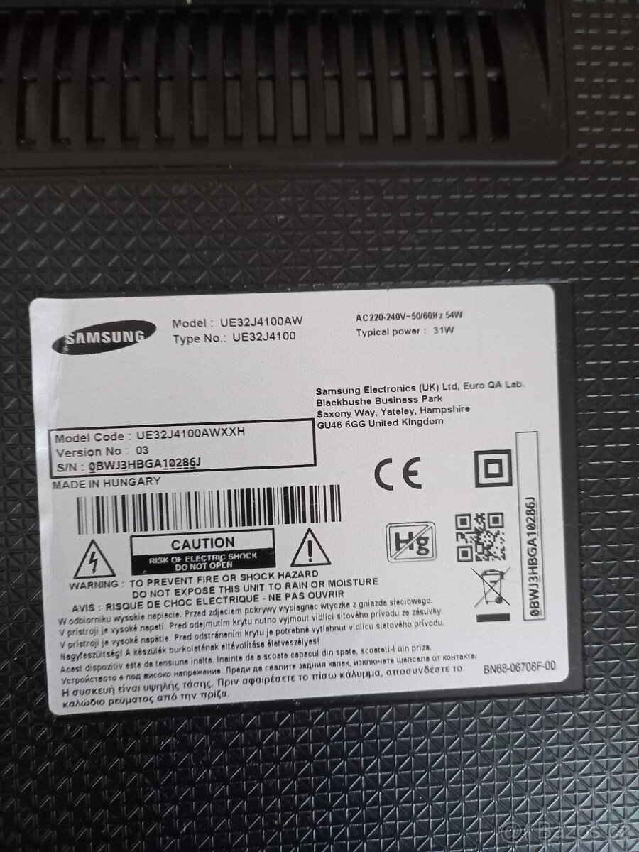 Samsung UE32J4100AWXXH LED TV - 3