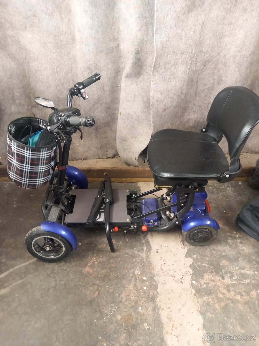 Elektrická čtyřkolka pro seniory - Poděbrady - 3