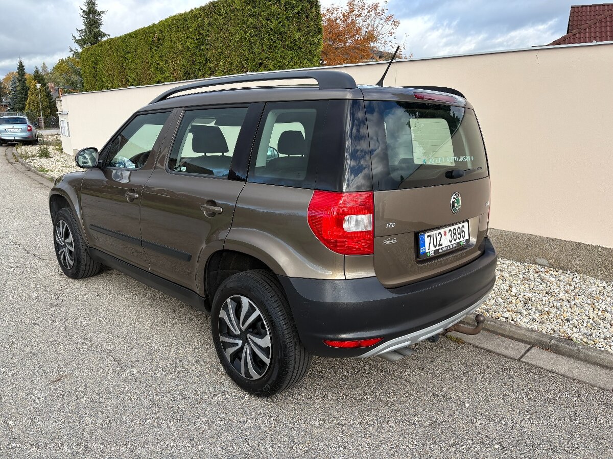 Škoda Yeti 2.0TDi,81kW,ČR,Ambition,tažné,bez koroze - 3