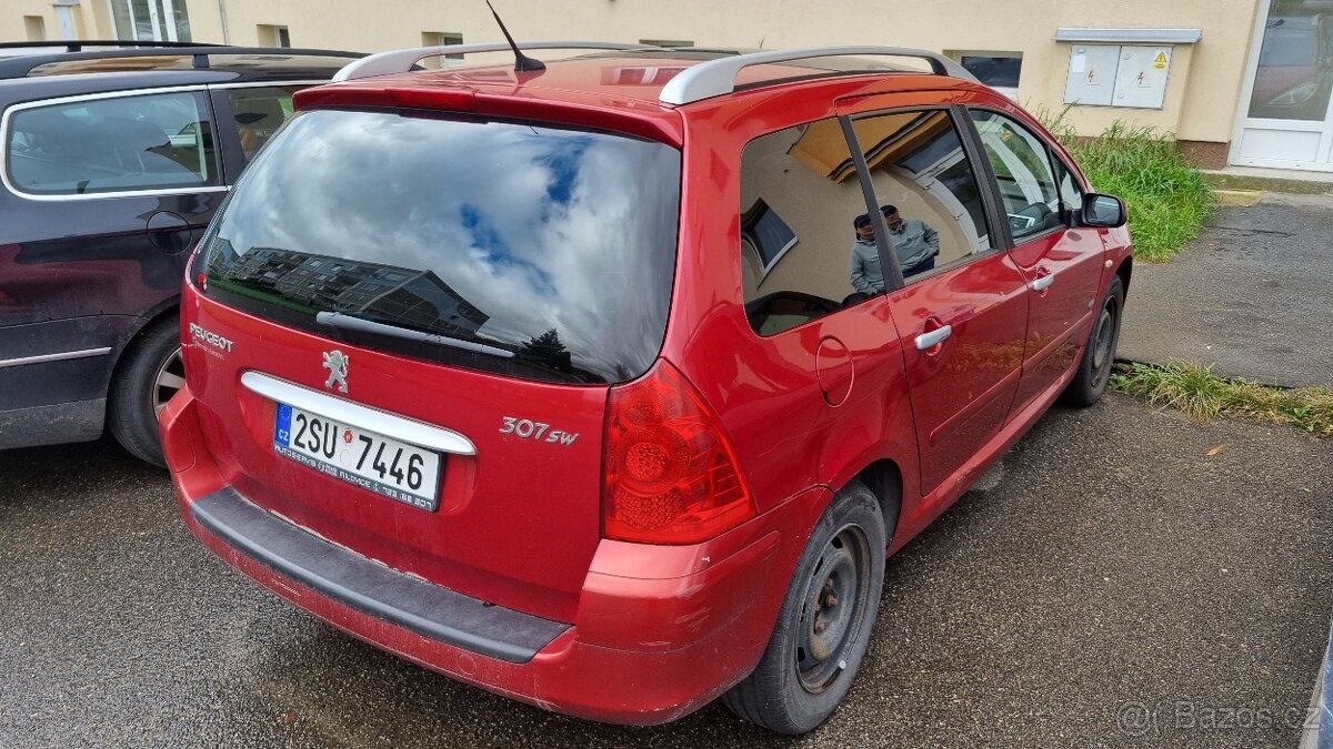 Peugeot 307 SW 1.6 HDi– STK 6/2027, bez koroze, odešlo turbo - 3