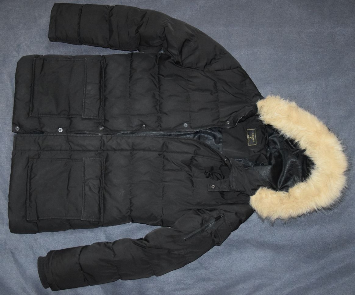 SIKSILK Expedition Parka - černá bunda vel.S, super stav - 3