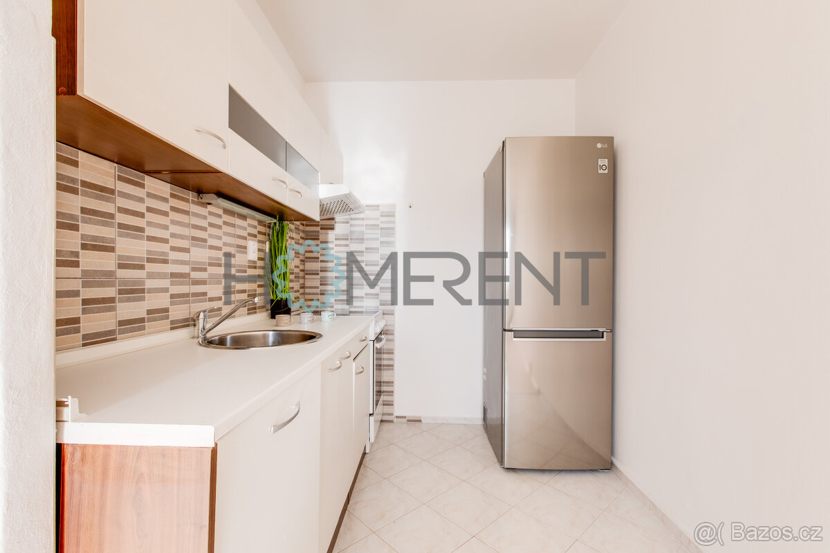 Pronájem světlého bytu 2+kk, 42 m², Praha 5 – Motol, ul. Jež - 3