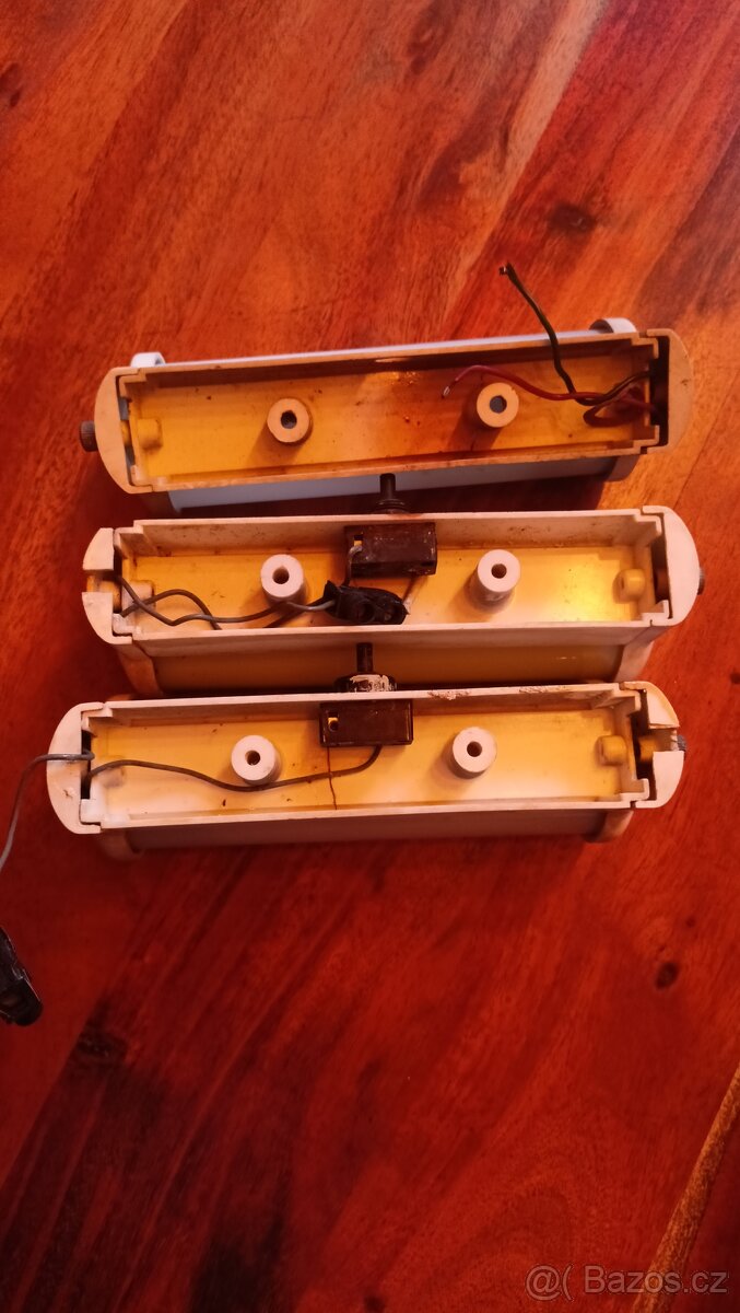 Nástěnná lampička předválečná 3 ks. - 3