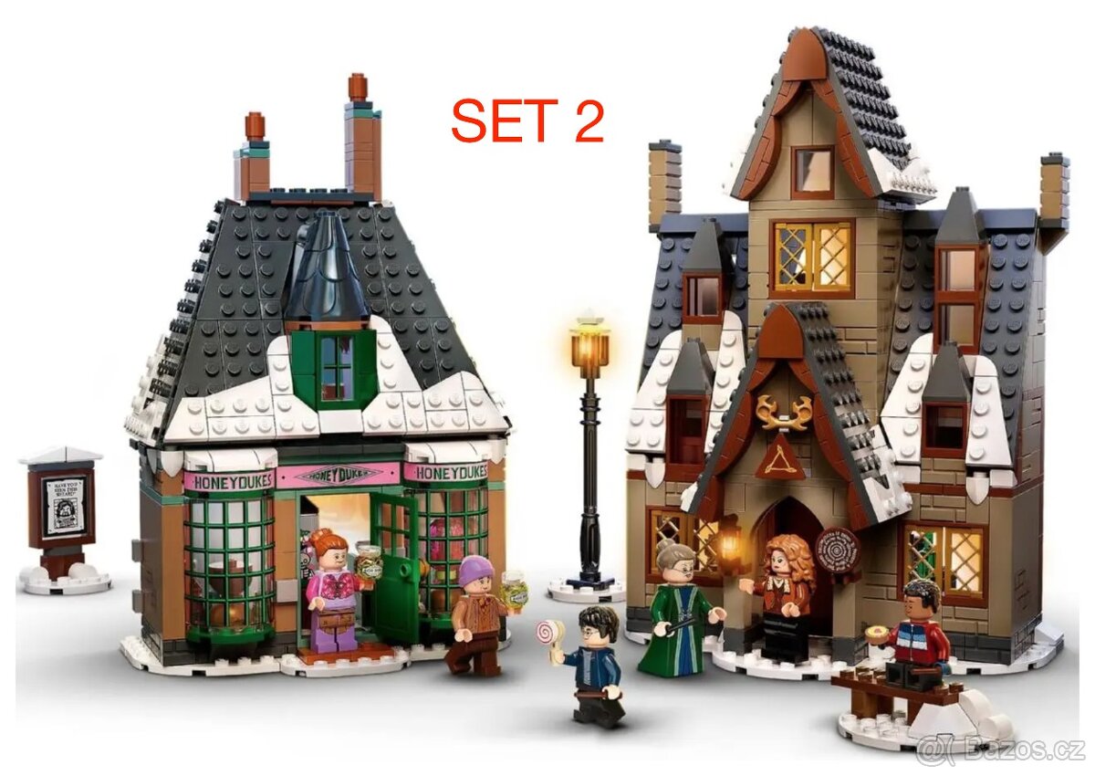 Harry Potter stavebnice 2 + figúrky - typ lego - nové - 3