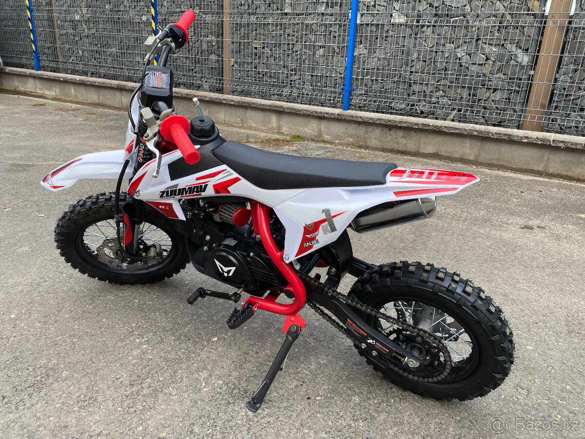 Pitbike Zuumav K1 110cc 12/10 - červená - 3