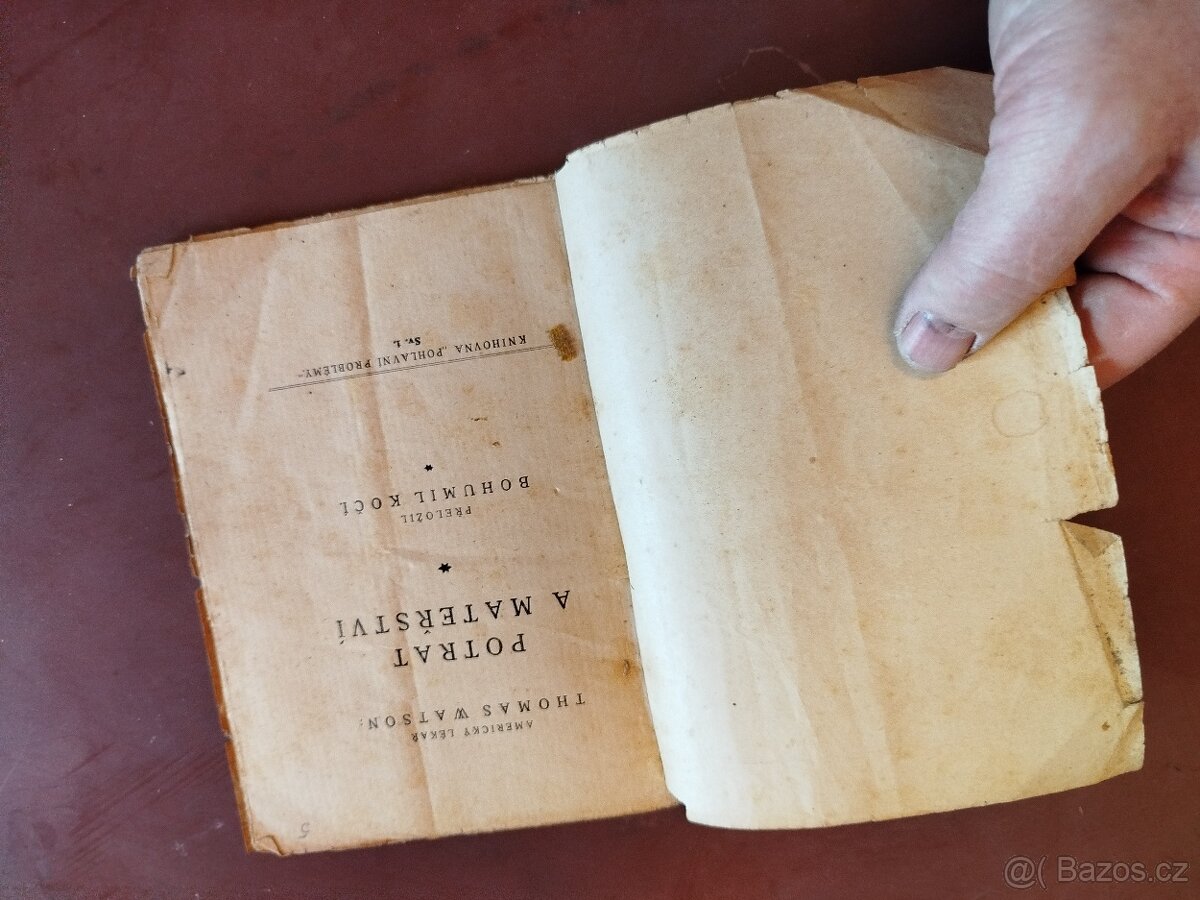 Historická kniha Potrat a Mateřství - 3