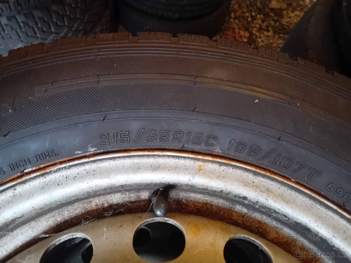 Zimní sada kol na MB vito viano 215/65 R16 C - 3