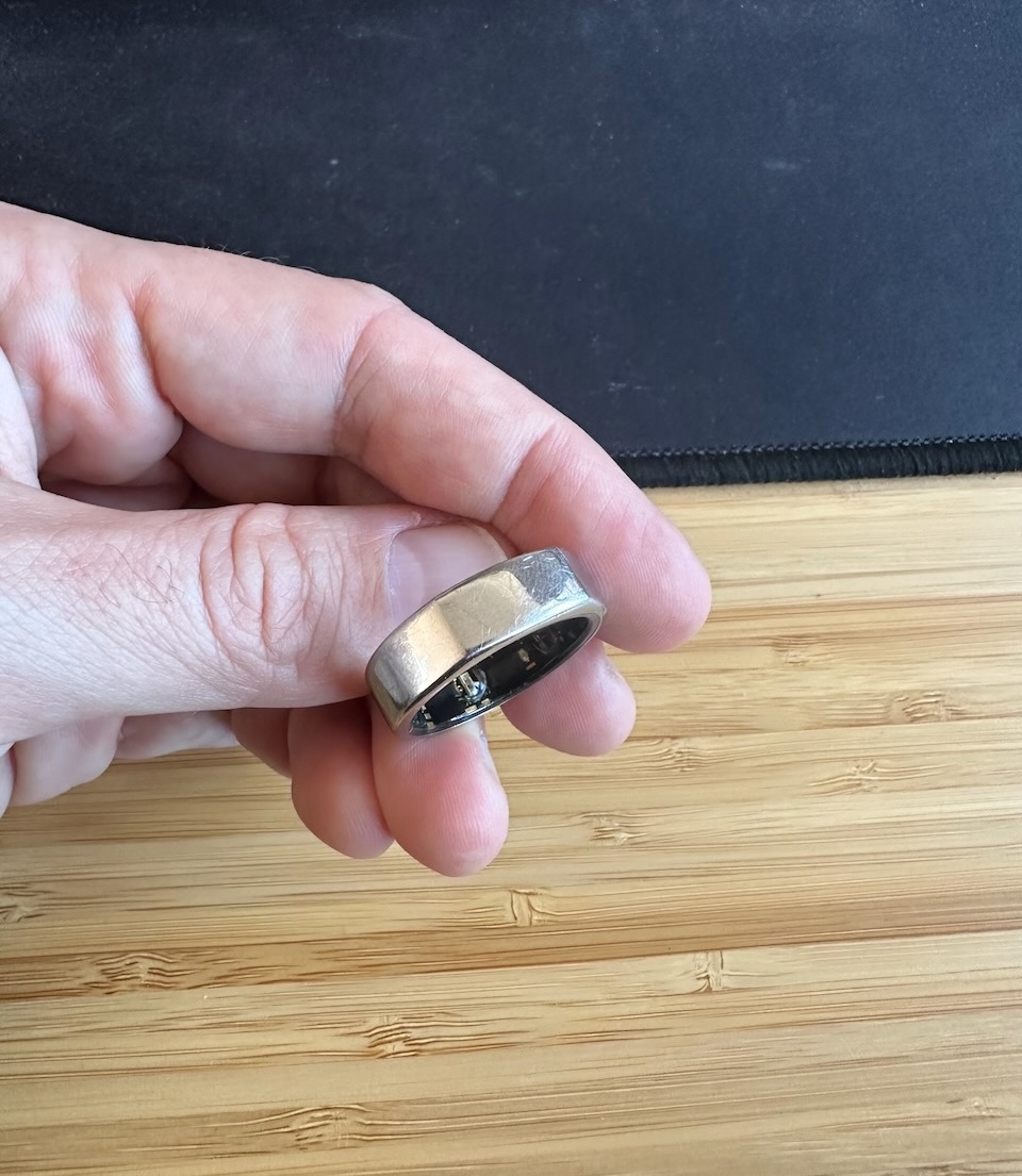 Oura Ring Gen3 Silver US13 - 3