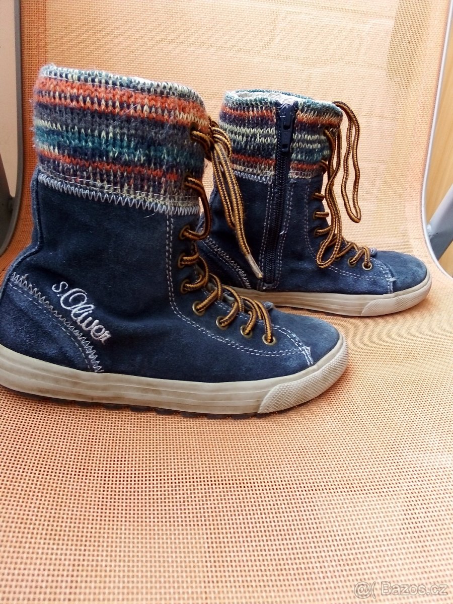 Dívčí boty s kožíškem - 3