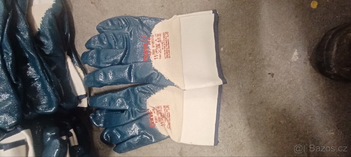 Pogumované pracovní rukavice - 3