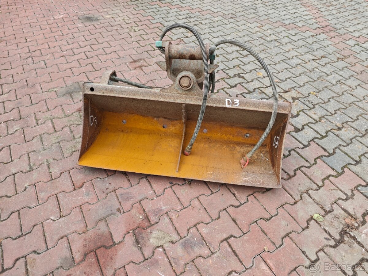 Lžíce svahová hydraulická 120 cm, D3 - 3