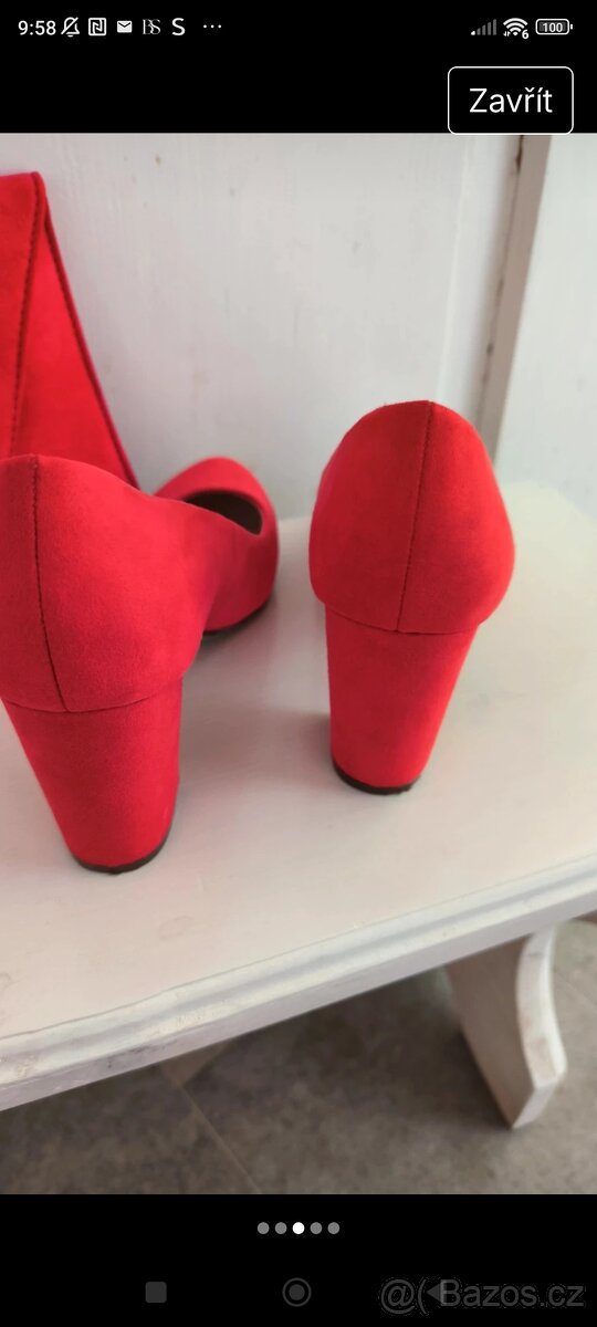 Semišové lodičky - 3