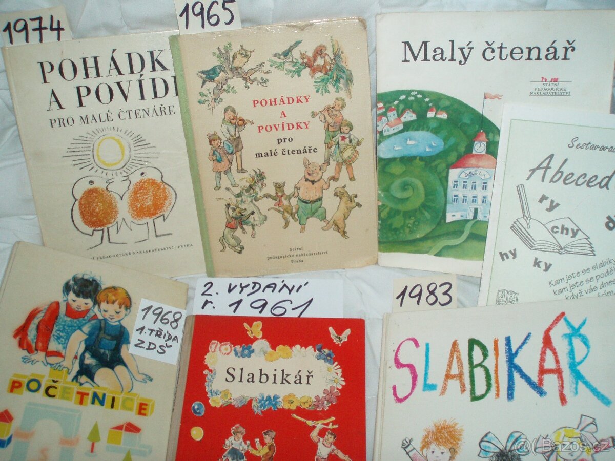starý Slabikář-2. vydání 1961 - 3