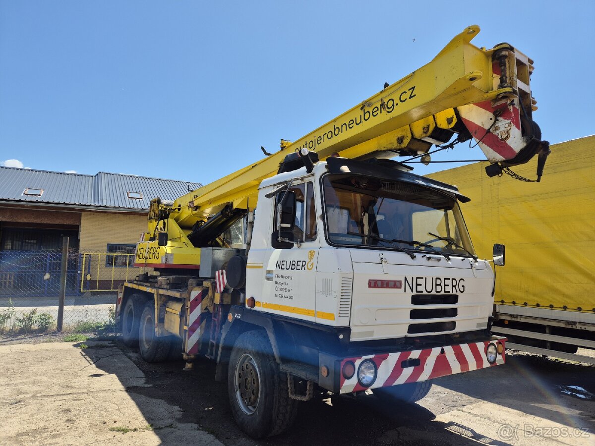 Autojeřáb TATRA 815 AD 20 – pracovní stroj - 3