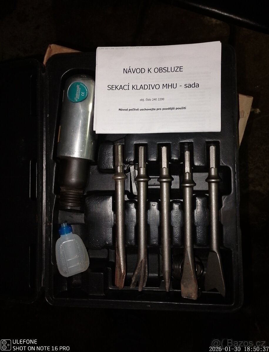 kompresor - pneumatické kladivo - 3