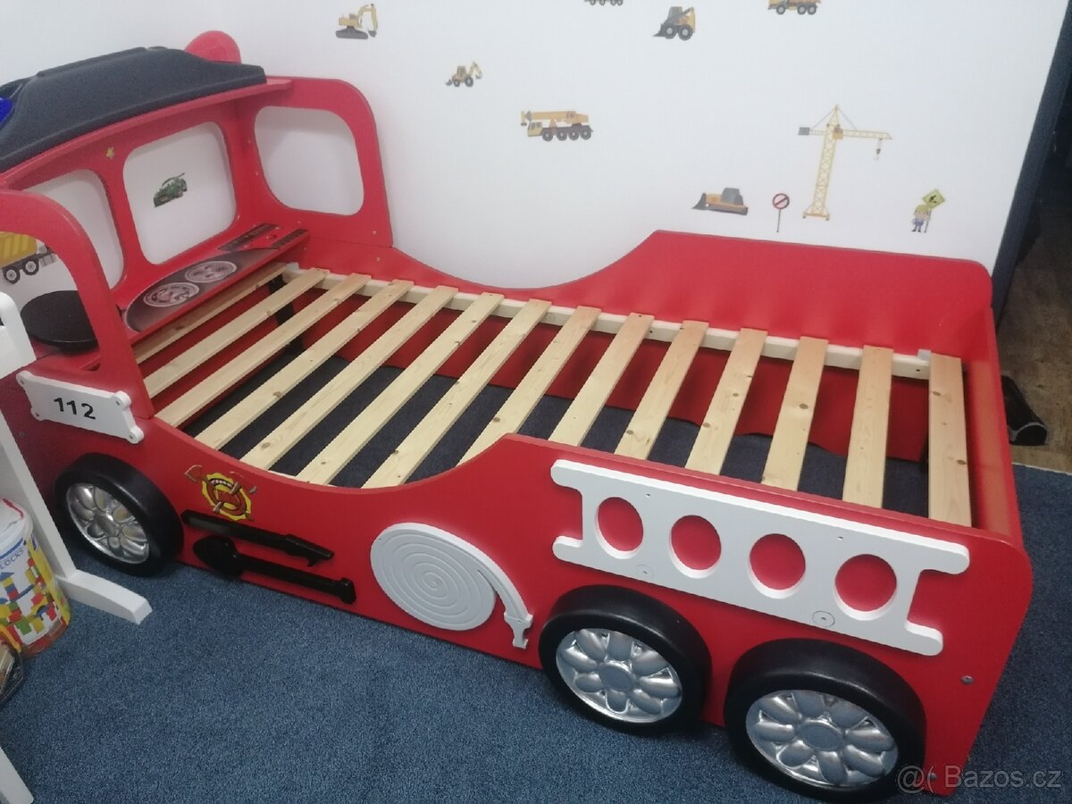 Postel hasičské auto - 3