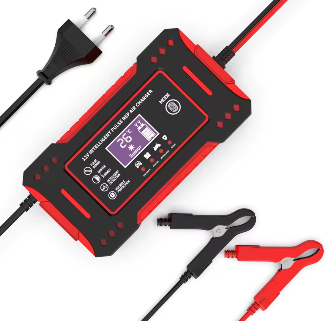 Nabíječka autobaterií 12v 6a. - 3