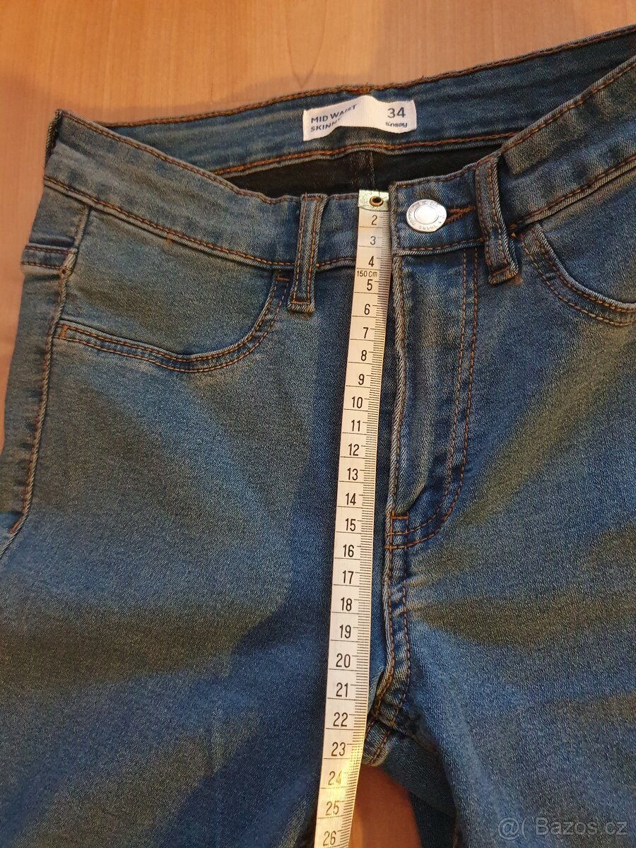 Rifle džíny sinsay v.34 modré úzké - 3