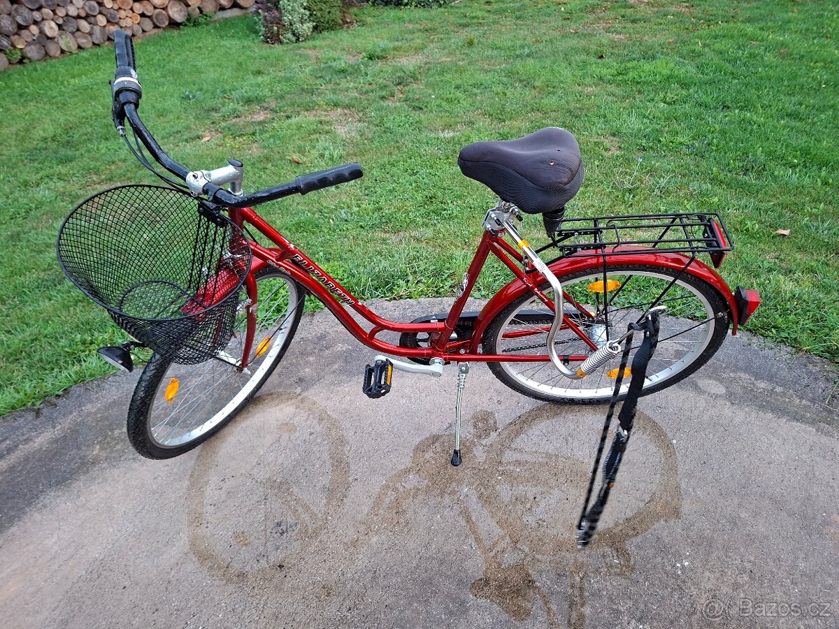 Dámské kolo s košíkem - 3