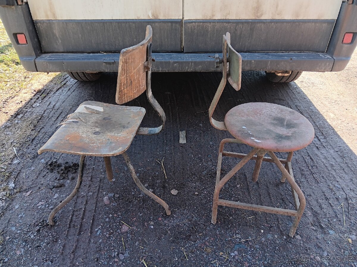 Industriální zidle - 3