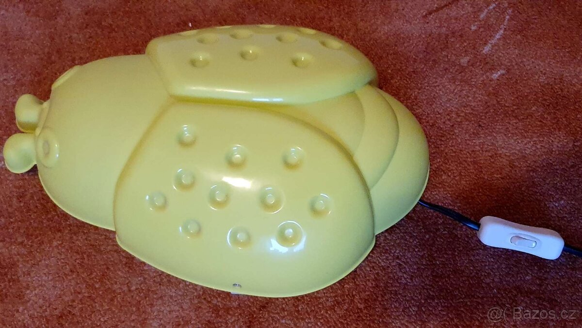 Dětská nástěnná lampička beruška IKEA - 3