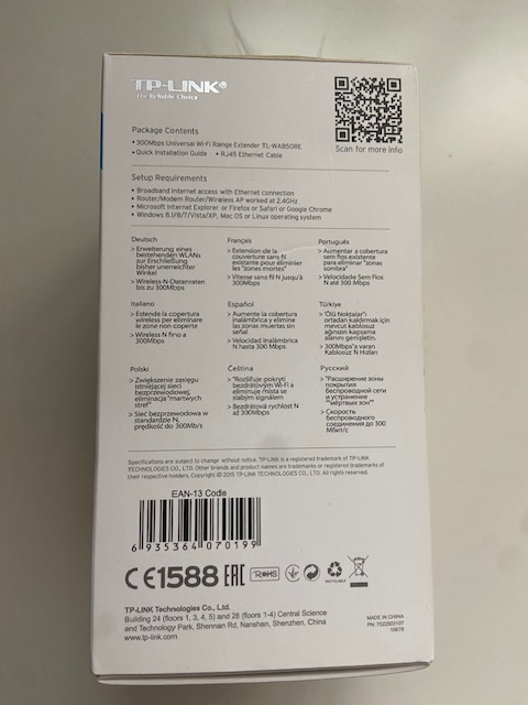 Universální bezdrátový extender 300 Mbit/s - 3