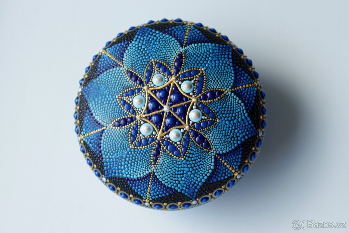 Mandala "Modrá" DotArt - 3