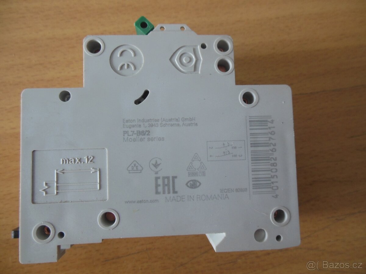 trafo 230/24V/5,3A jistič 6A/B et27-36V DC0,9A Tlumivka - 3