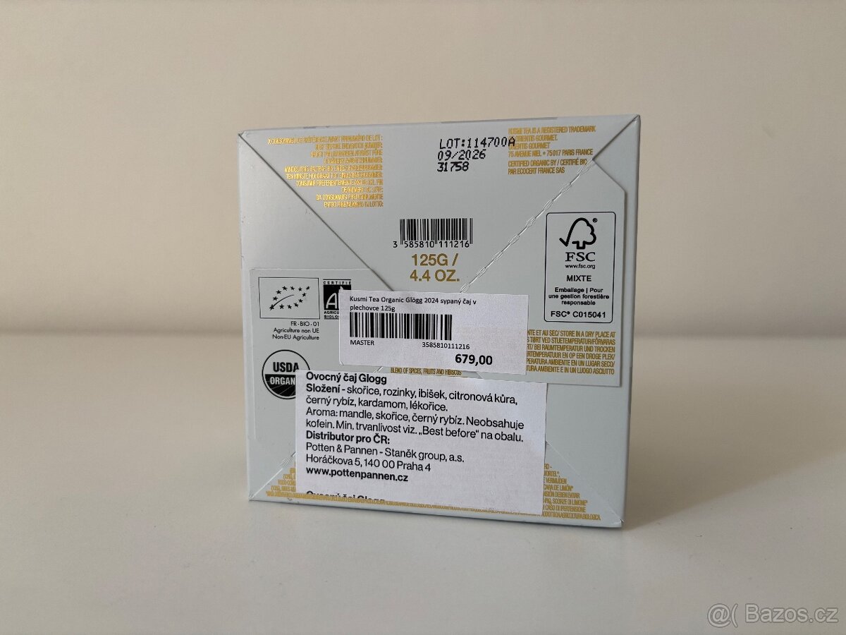 Kusmi Tea - limitovaná edice vánočního ovocného čaje Glogg - 3