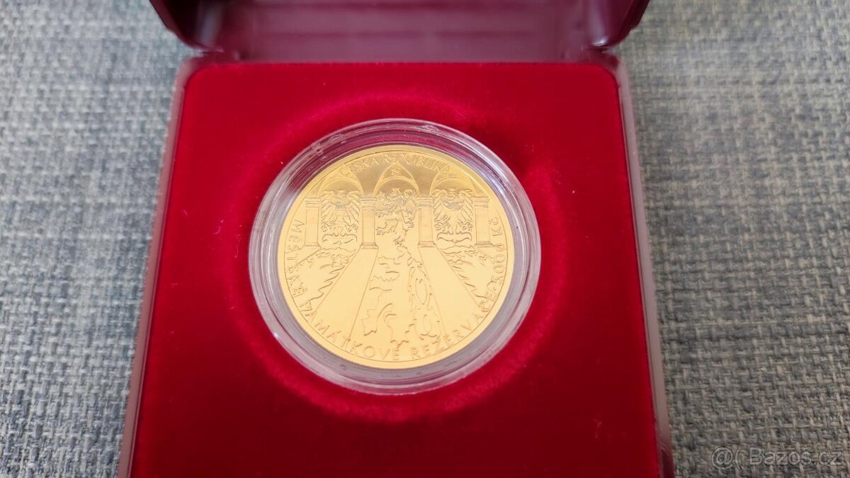 Zlatá mince KROMĚŘÍŽ 2023 BK - 3