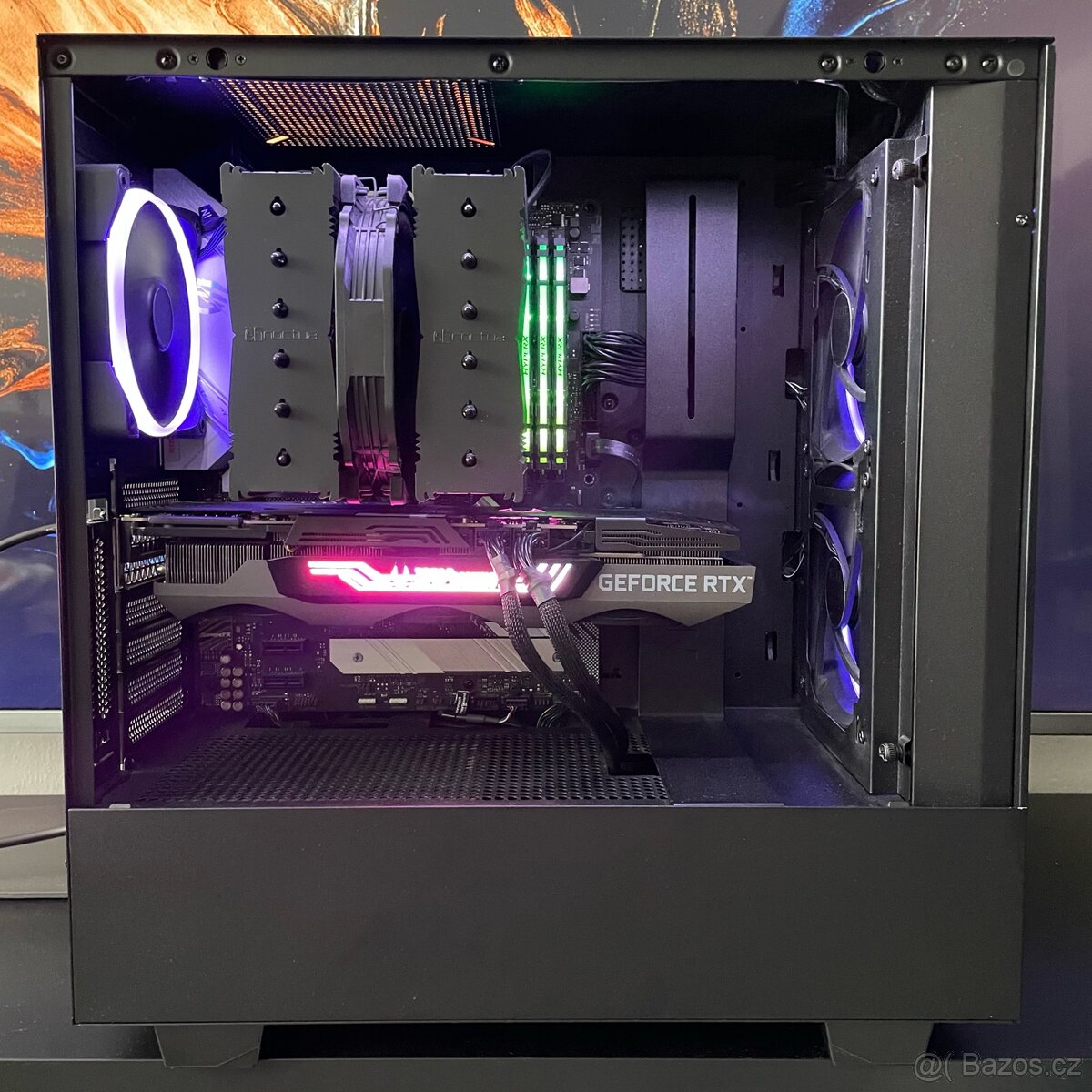 Herní PC RTX3090 RYZEN 5800X 32GB RAM - 3