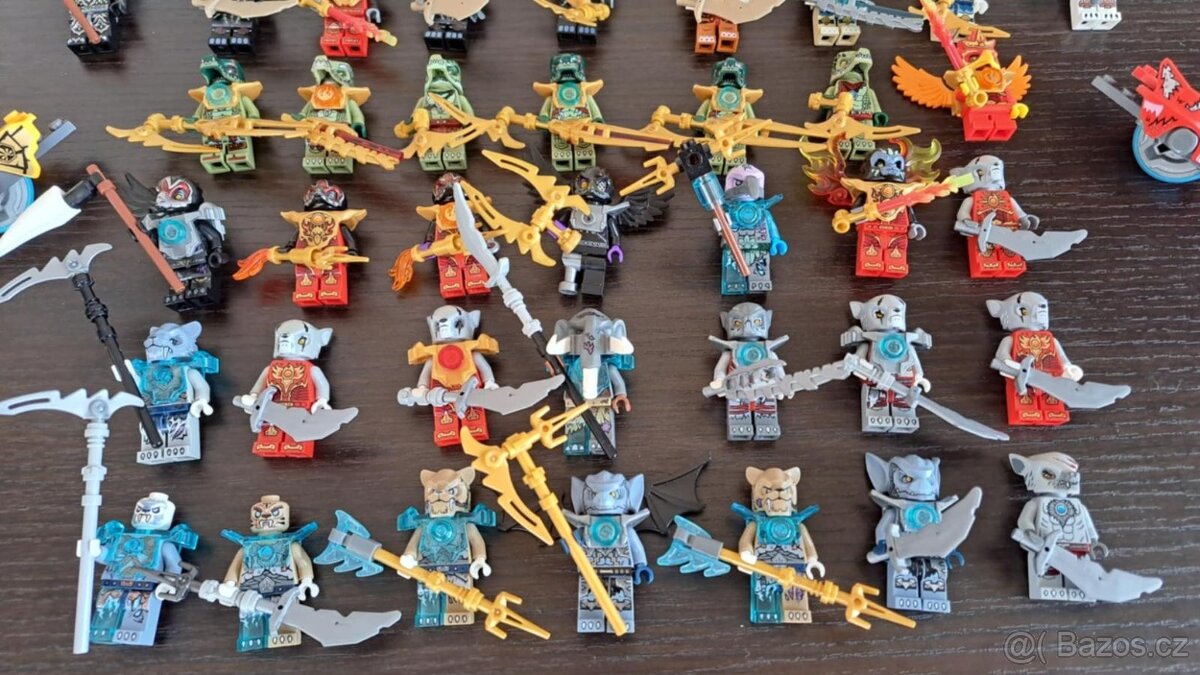 🔥🧊 Lego Maxi sada CHIMA figurek - přes 50ks 💧☁️ - 3
