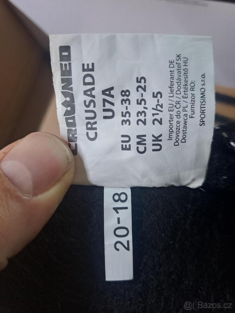 Dětské, chlapecké brusled CROWNED CRUSADE vel 35-38 - 3