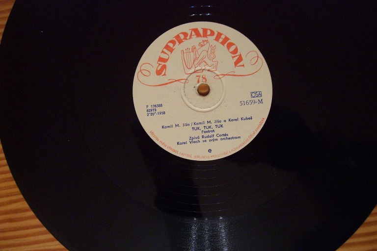 EP deska R.Cortéz,M.Kopecký 1958-/38/ - 3