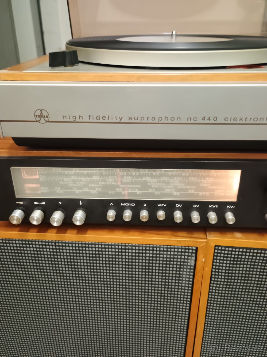 Sestava Tesla NC 440+ prospekty - 3