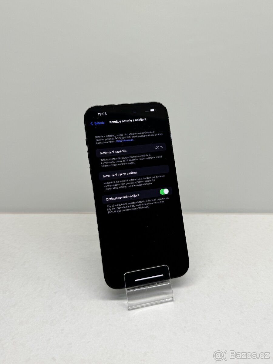 NOVÝ APPLE IPHONE 14 PRO MAX 256GB ČERNÝ-BATERIE 100% - 3