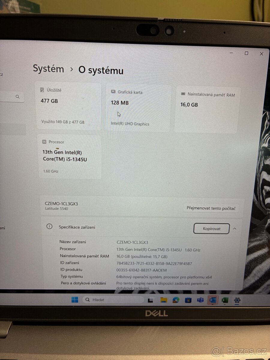 Notebook Dell Inspiron 13 - 3