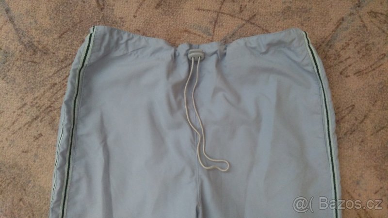 Světlé plátěné kalhoty - 3