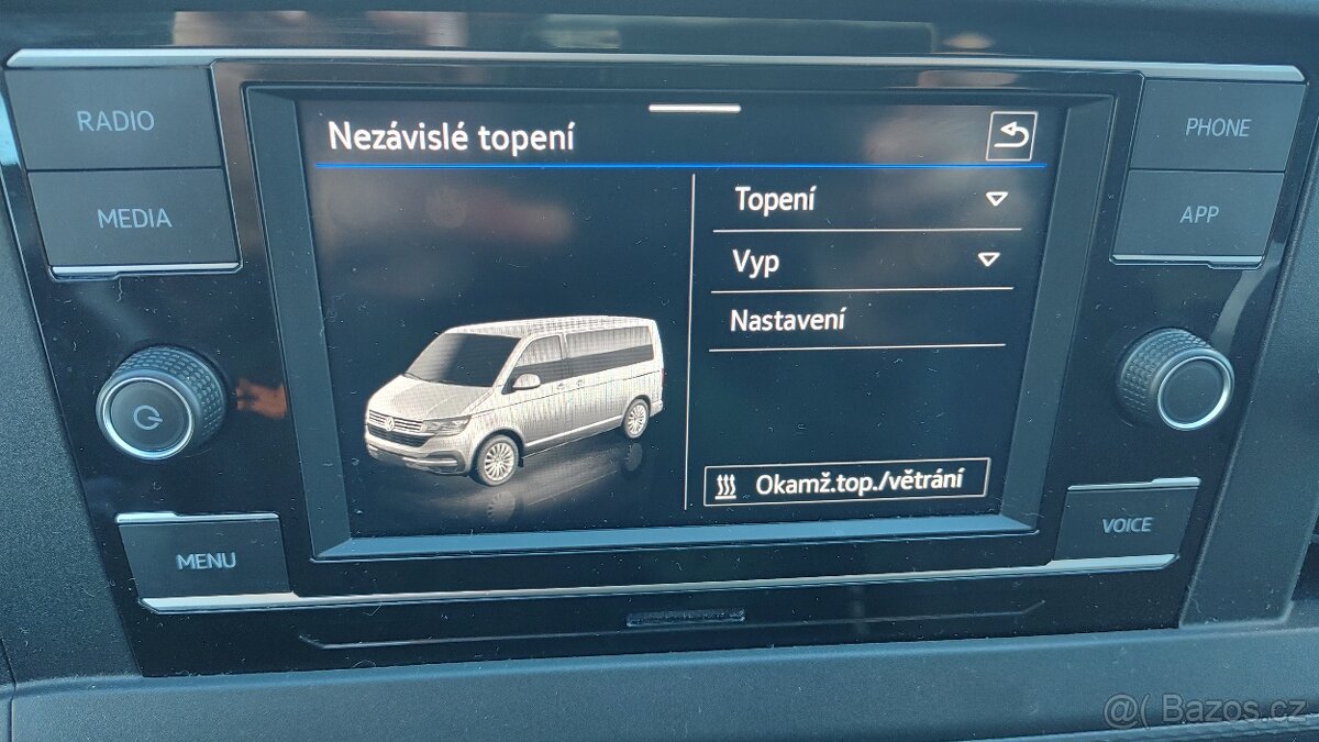 VW T6.1 upgrade přihřívače Webasto+MENU INFOTEJMENT - 3