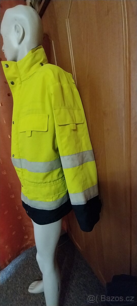 Pracovní reflexní zimní bunda - 3