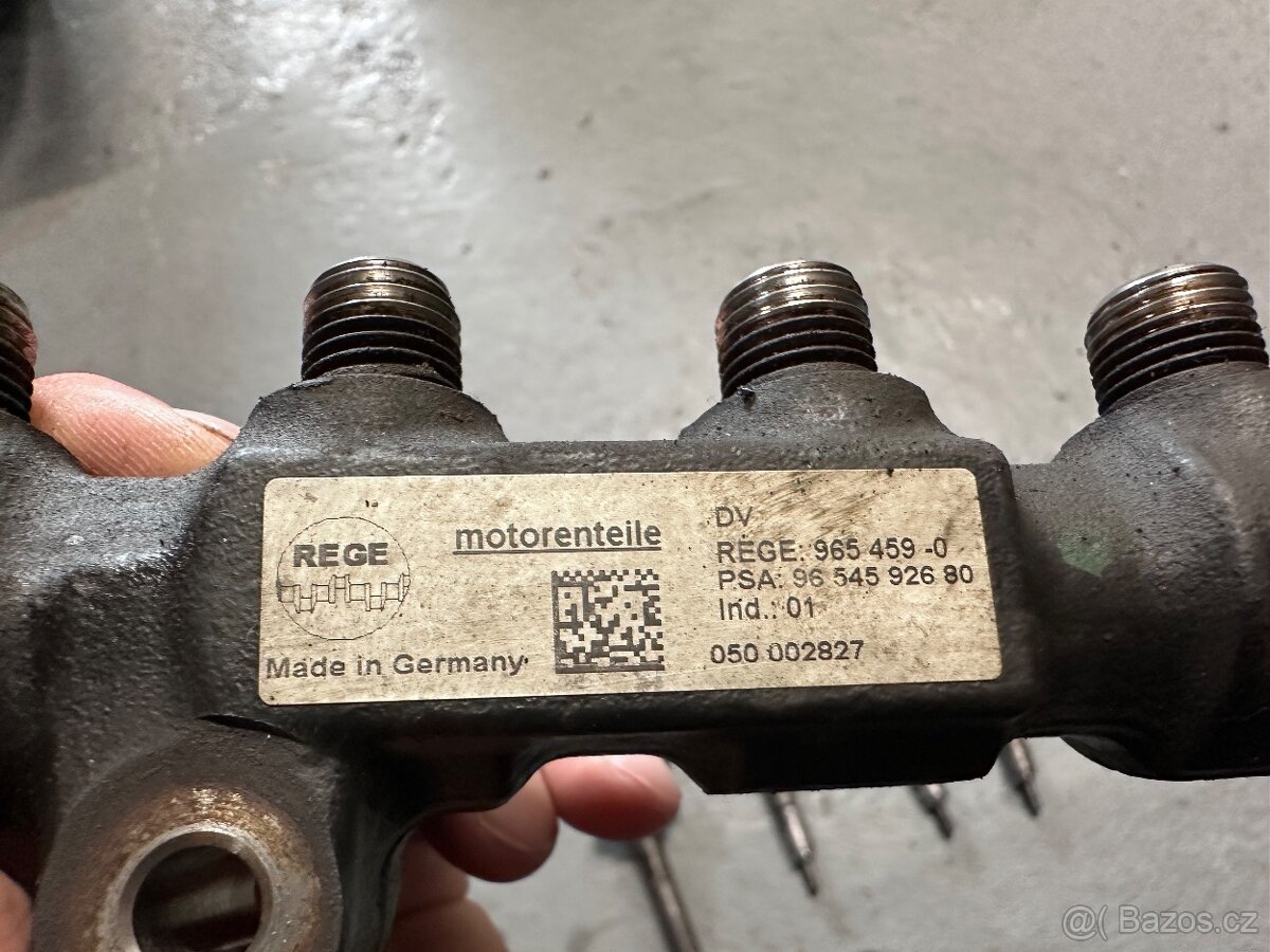 Vstřiky a Čerpadlo 1.6Hdi Berlingo Partner - 3