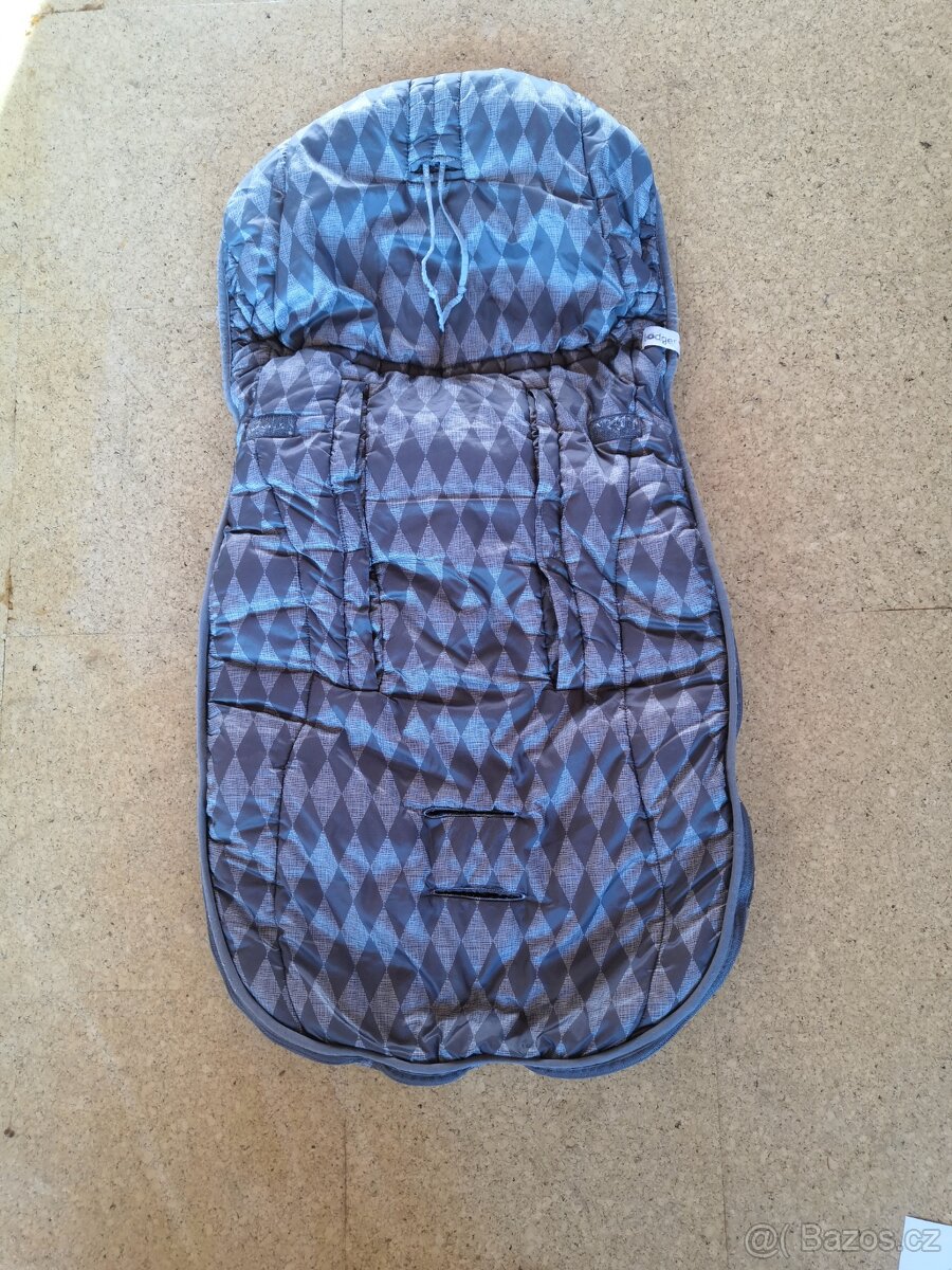 Zimní fusak lodger do autosedačky a hluboké korbičky - 3