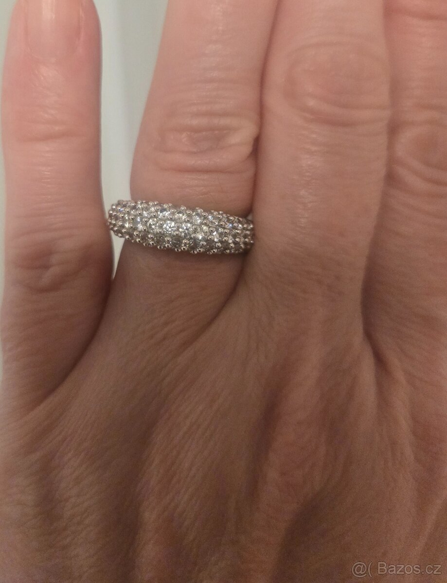 Swarovski prsten vel. 55 - 3